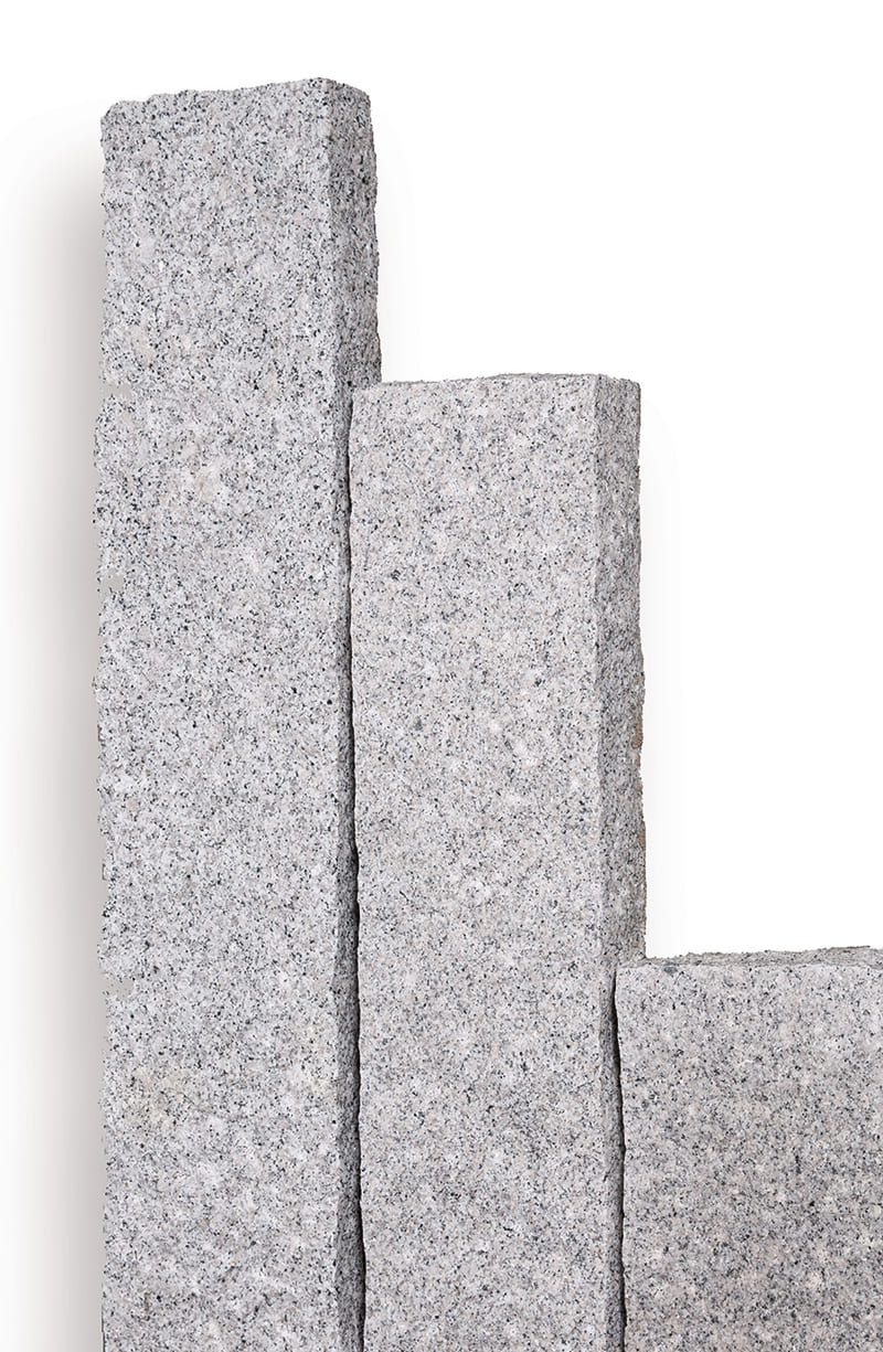 Leistenstein Granit hellgrau 10x50 cm, 150/50/10 cm, allseits gespalten & überspitzt - MHI ...
